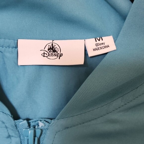 Disney Haunted Mansion Blue Windbreaker Jacket Size M - Picture 6 of 8